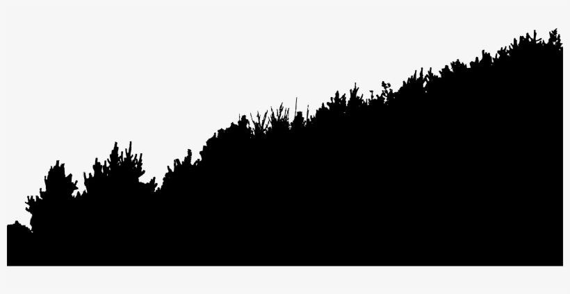 Medium Image - Vegetation Silhouette, transparent png download