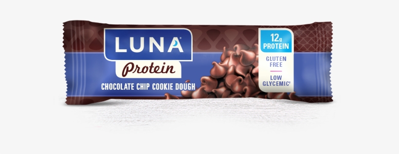 Chocolate Chip Cookie Dough Packaging - Luna Bars Chocolate Chip, transparent png download
