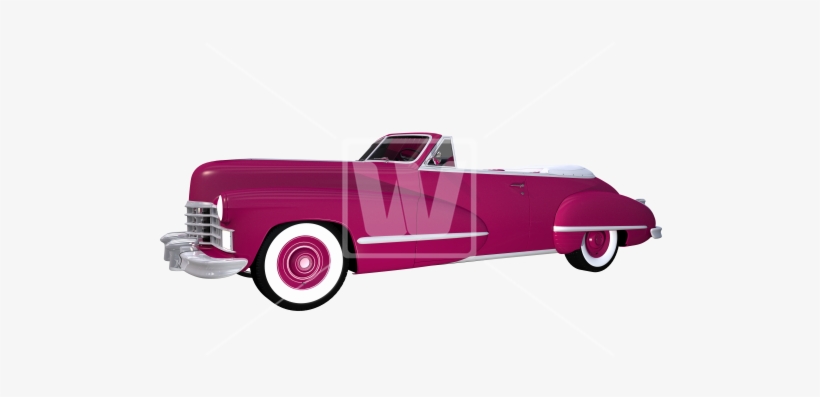 Convertible Classic Car - Car, transparent png download