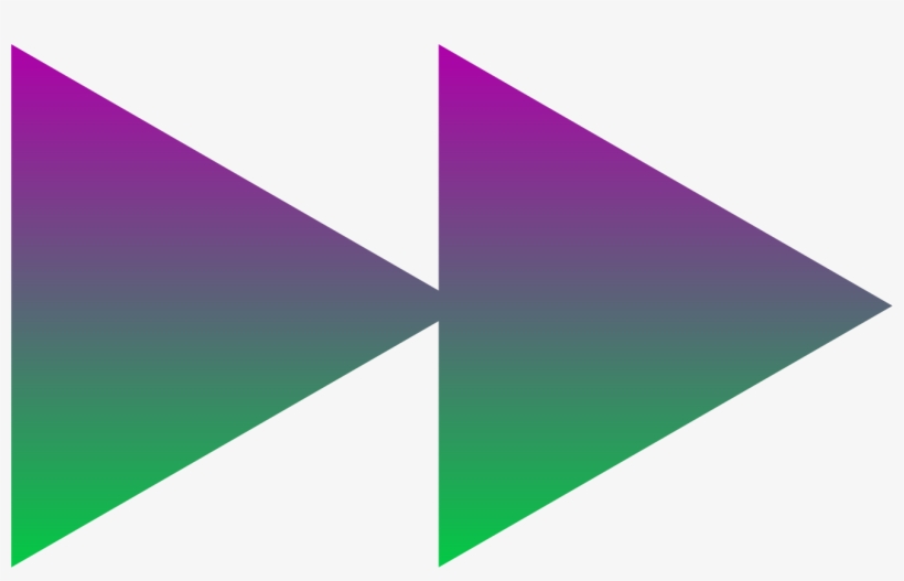 This Free Icons Png Design Of Double Arrow Play, transparent png download