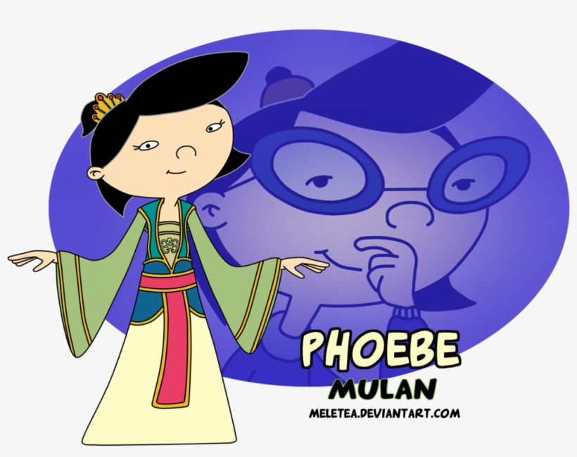 Phoebe As Mulan By Meletea - Hey Arnold Phoebe Asian, transparent png download