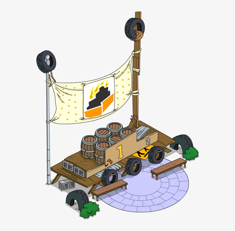 Springfield Games Podium Menu - Springfields Games Png, transparent png download