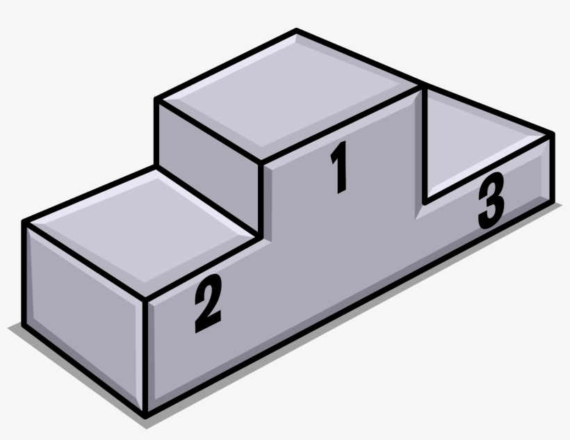 Winners Podium Sprite 003 - Drawing, transparent png download