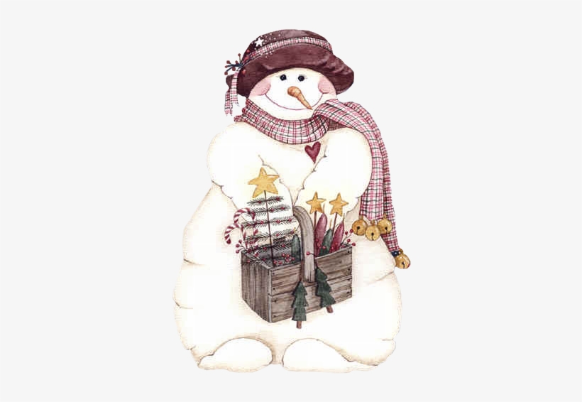 Tubes Navidad Png - Snowman, transparent png download