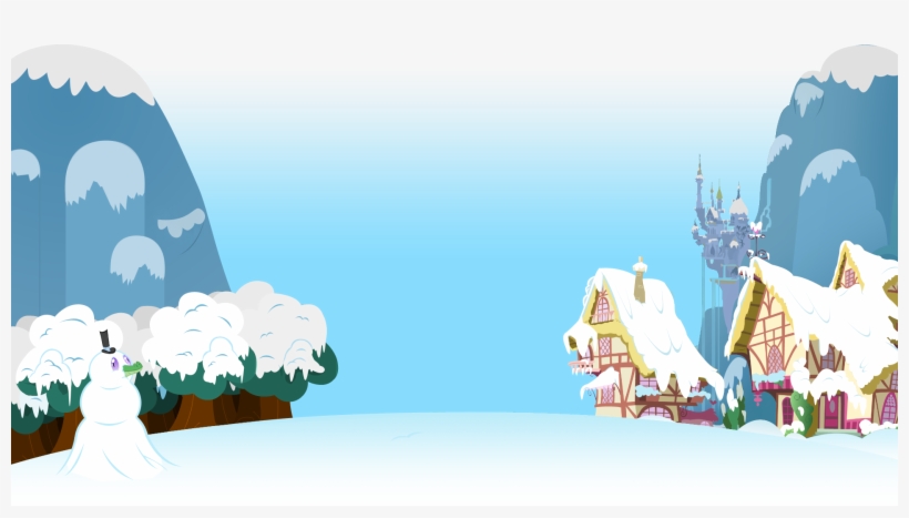 Winter Clipart - My Little Pony Happy Hoildays, transparent png download