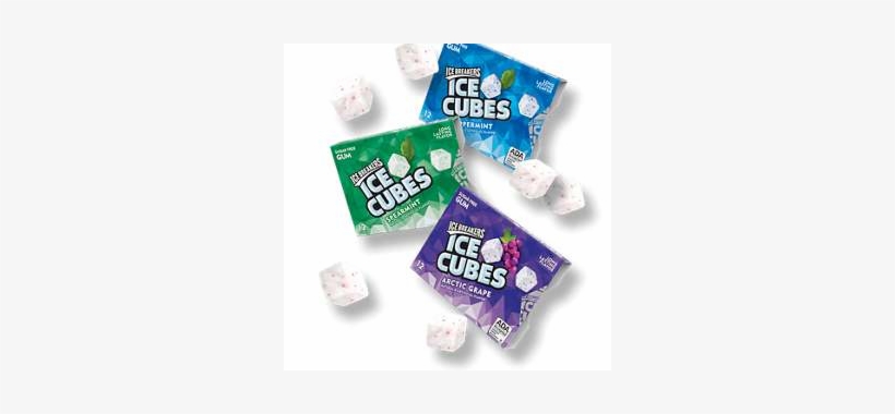 Ice Breakers Ice Cubes Gum Blister Packs - Ice Breakers Ice Cubes Sugar-free Gum, Arctic Grape, transparent png download