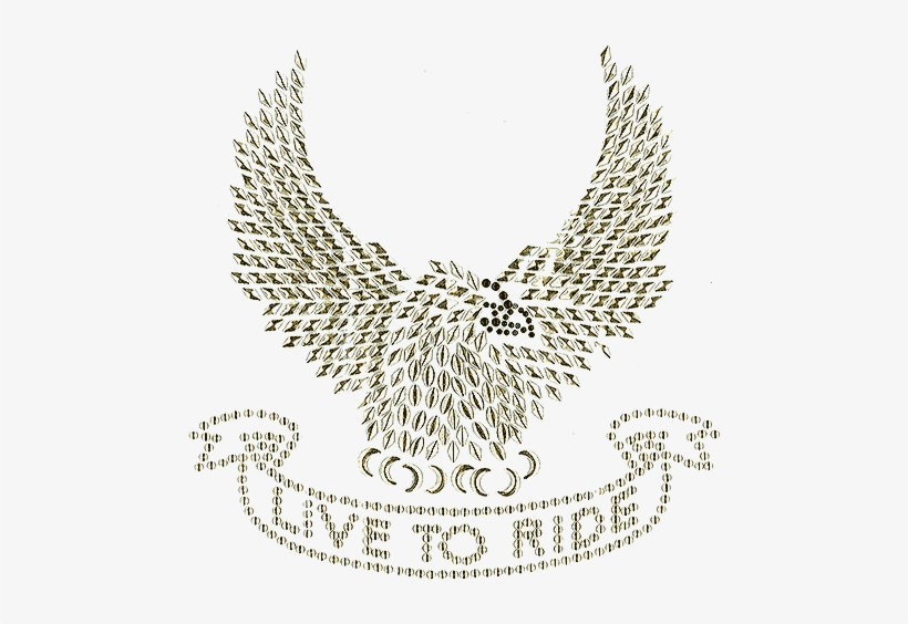 "live To Ride" Banner - Live To Ride Font, transparent png download