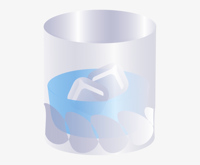 How To Set Use Glass Water Ice Cubes Clipart, transparent png download