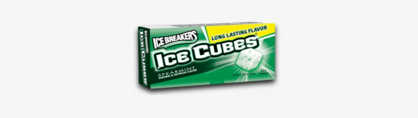 Ice Breakers Ice Cube Gum Spearmint Flavor -sku - 6 Pack - Ice Breakers Ice Cube Spearmint Gum 8 Packs, transparent png download