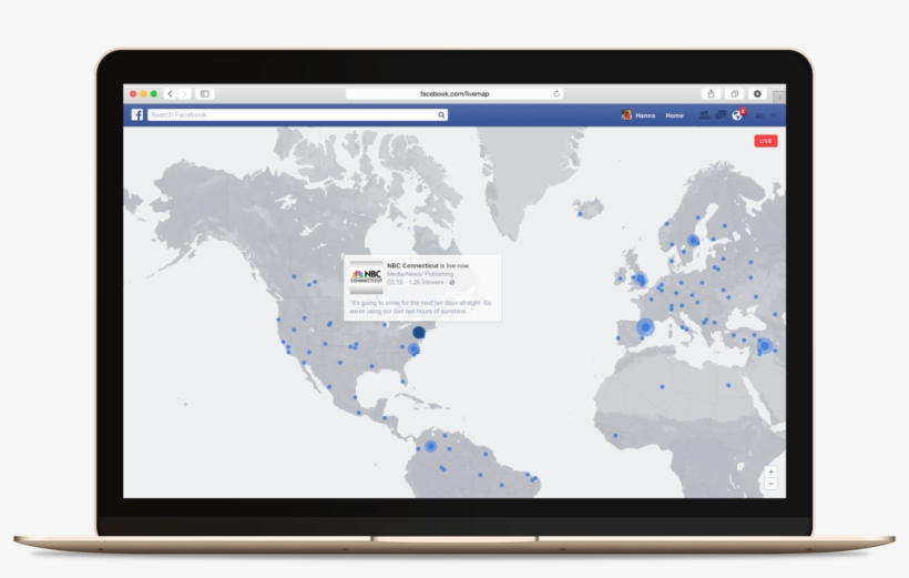 Here S How Facebook Just Made Live Video Exactly Like - Golden Globe Race Route 2018, transparent png download