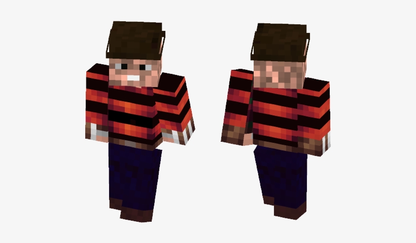 Freddy Krueger - Minecraft Skin Do Loki, transparent png download