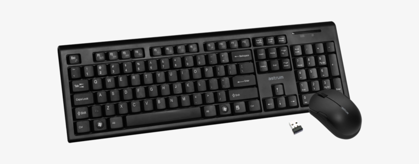 V7 Cku100 Usb Qwerty Uk English Black Keyboard, transparent png download