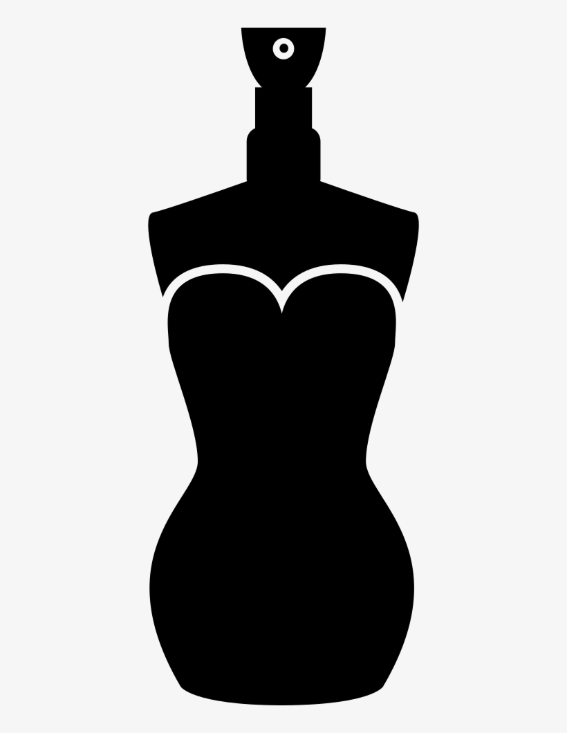 Feminine Fashion Mannequin Comments - Silhouette Clip Art Praying, transparent png download
