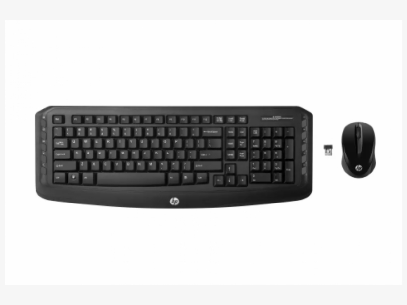 Hp Wireless Keyboard Mouse - Hp Wireless Classic Desktop Keyboard And Mouse, transparent png download