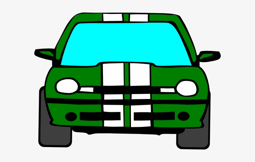 Green Car Clip Art At Clker - Car Clipart, transparent png download