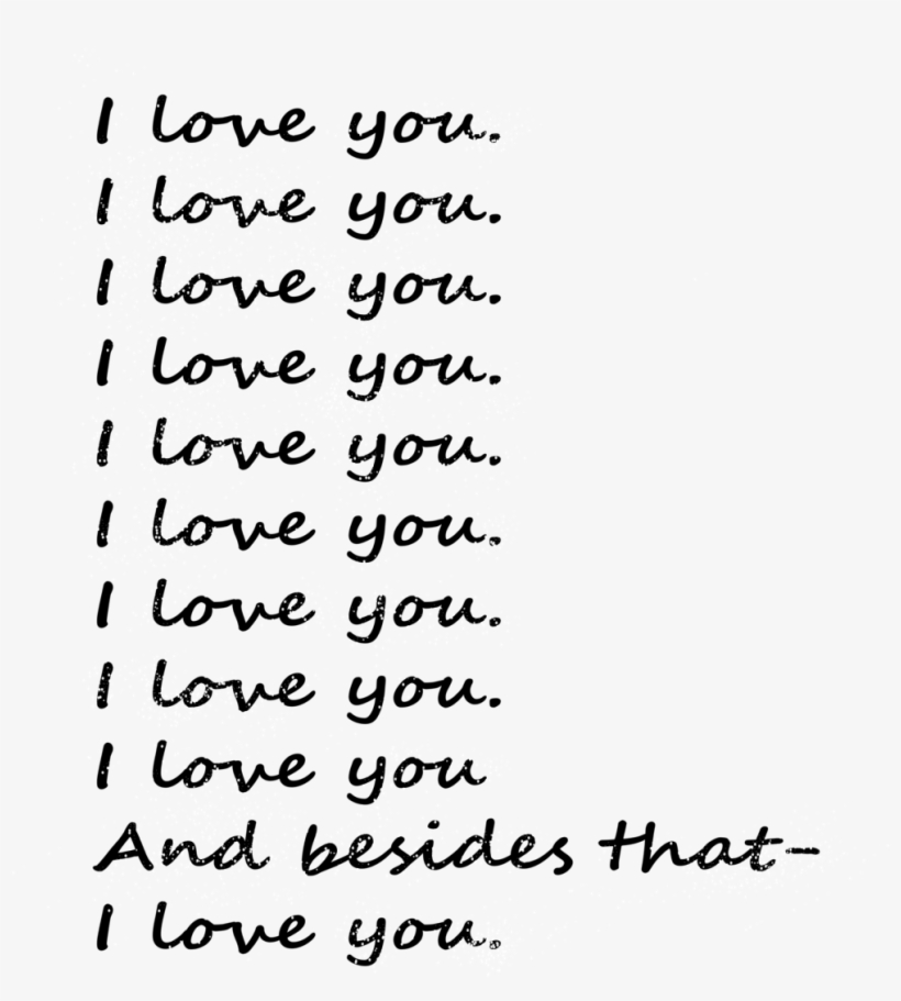 I Love You I Love You, transparent png download