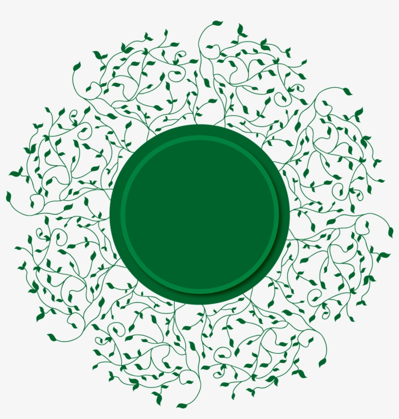 Flower - Vine Decorative Borders, transparent png download