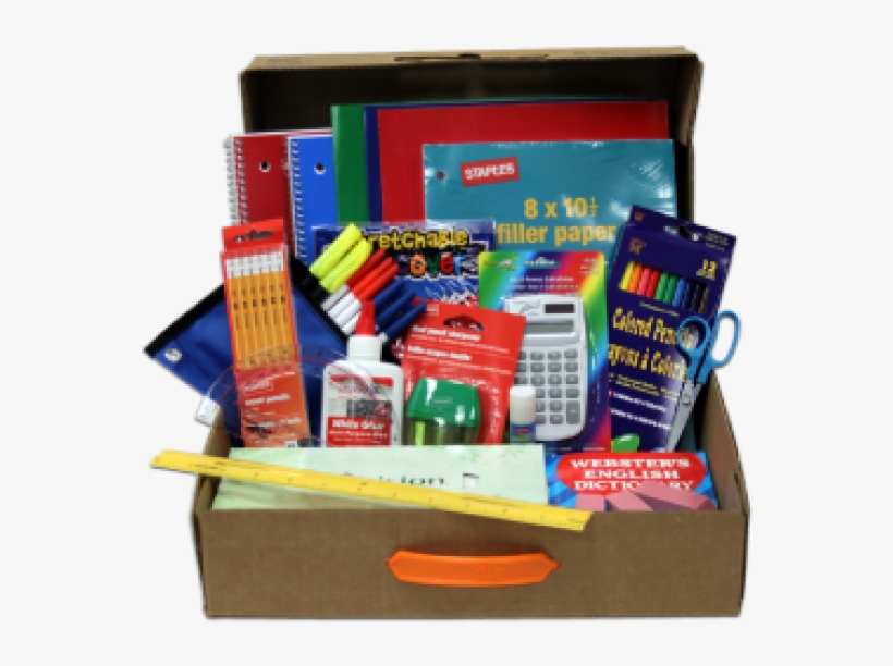 Junior High/high School Supply Kit - Back To School Supply Boxes, transparent png download