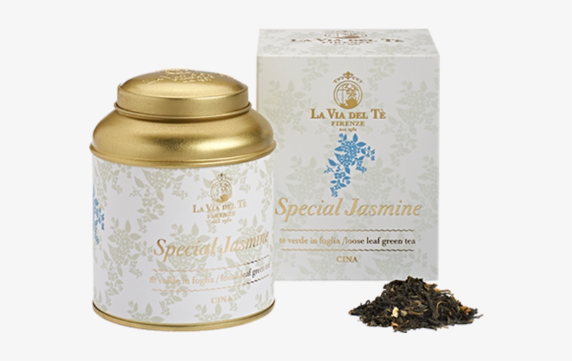 Chinese Green Tea, Jasmine Flowers Special Jasmine - La Via Del Te, transparent png download