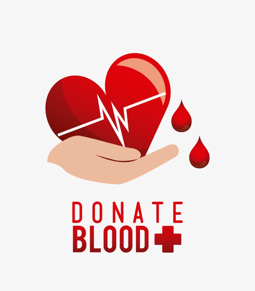 Blood Donation Picture - Blood Donation T Shirt Design, transparent png download