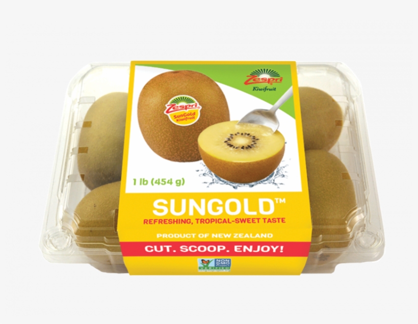 A Closer Look At Zespri® Sungold™ Kiwifruit - Sun Gold Kiwi, transparent png download
