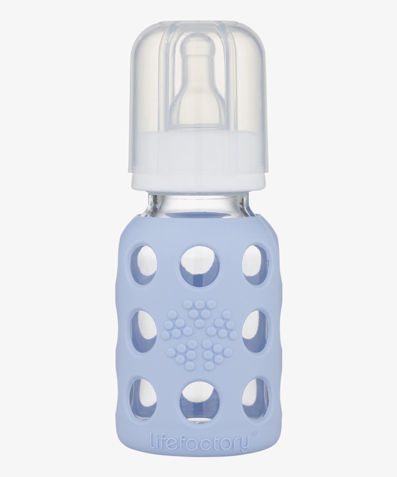 4 Oz & 9 Oz Glass Baby Bottles & 4- - Lifefactory Baby Bottles, transparent png download