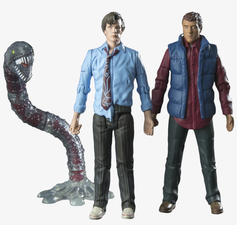 The 11th Doctor Series Five Action Figure Set Of 3 - Action Figure, transparent png download