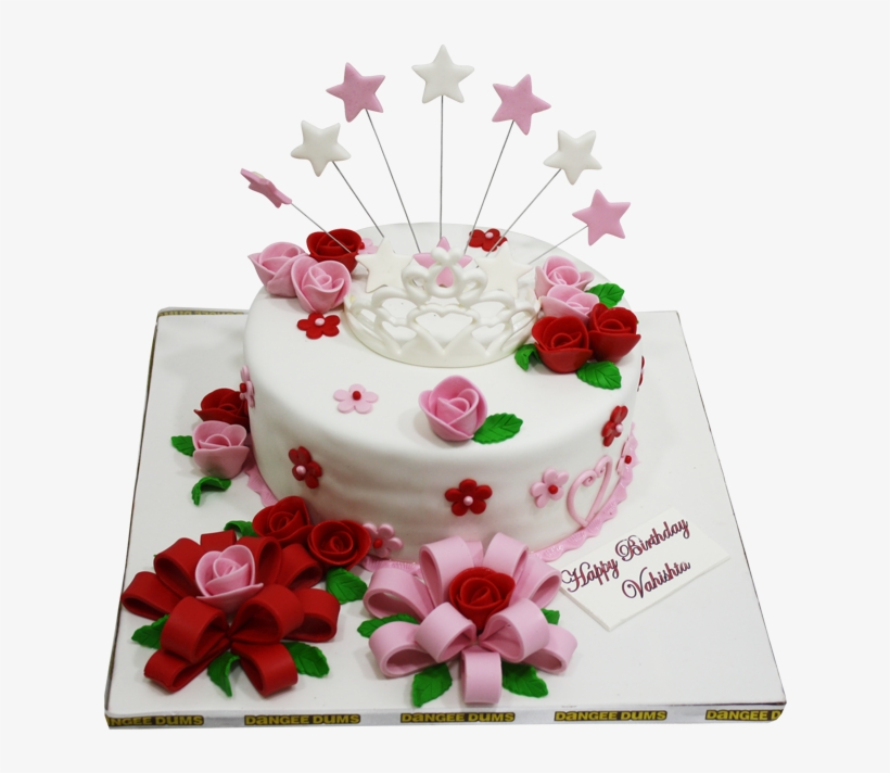 Princess Crown Cake - Birthday Cake, transparent png download