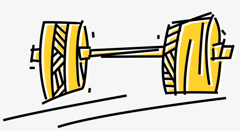 Vector Illustration Of Bodybuilding And Physical Fitness, transparent png download
