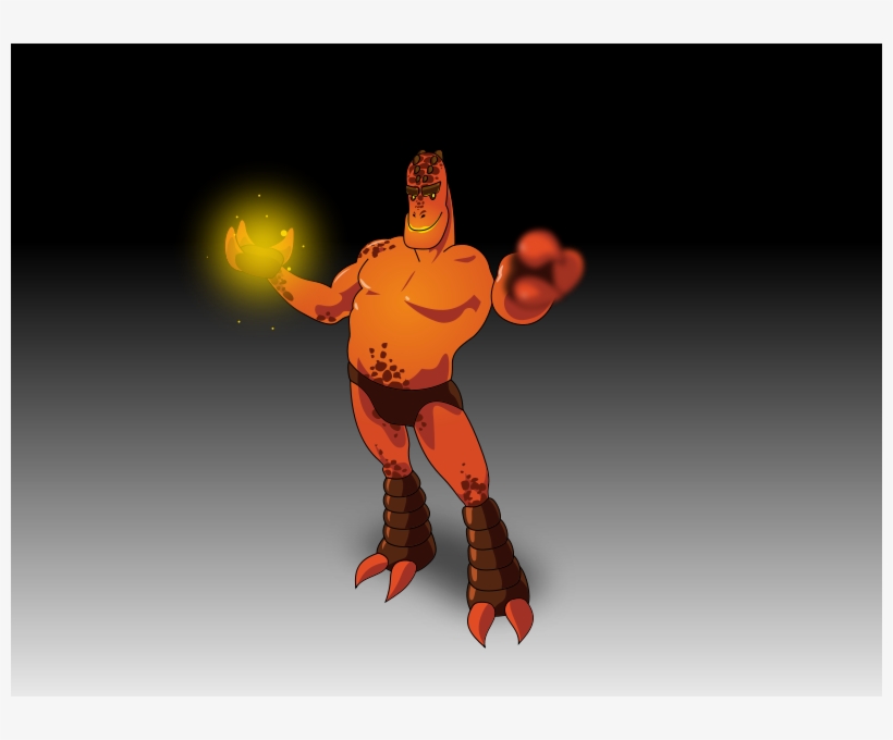 Free Vector Monster Inkscape - Karya Karikatur Super Hero Png, transparent png download