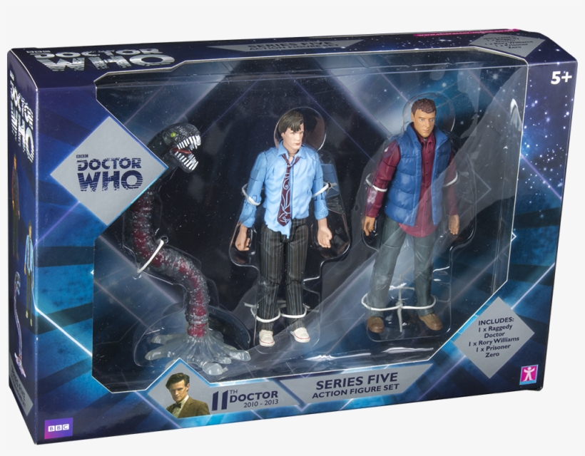 The 11th Doctor Series Five Action Figure Set Of 3 - Doctor, transparent png download