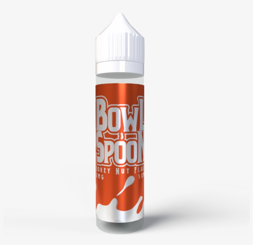 Bowl & Spoon Honey Nut Flakes Free Nicotine Shot E-liquid - Plastic Bottle, transparent png download
