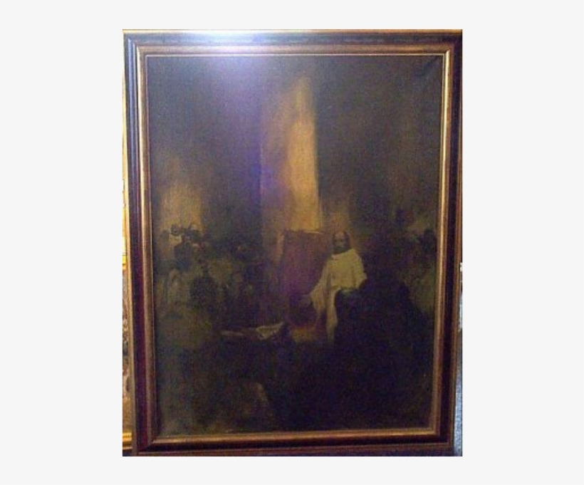 Christ In The Temple - Picture Frame, transparent png download