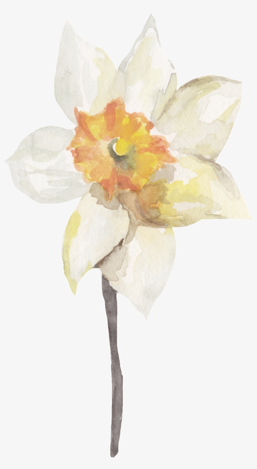 Yellow White Flower Tree Transparent Decorative - Artificial Flower, transparent png download