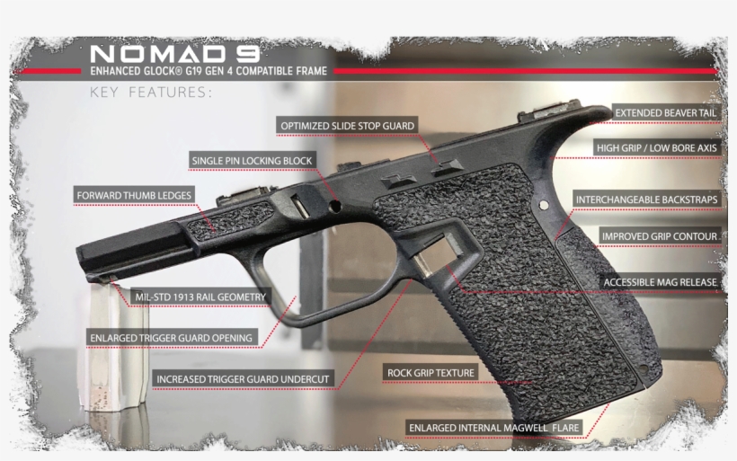 Gun Features - Firearm, transparent png download