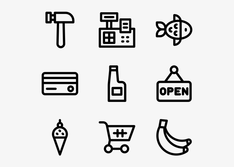 Supermarket, transparent png download
