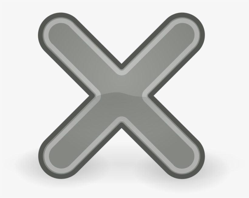 Gnome Window Close - Illustration, transparent png download