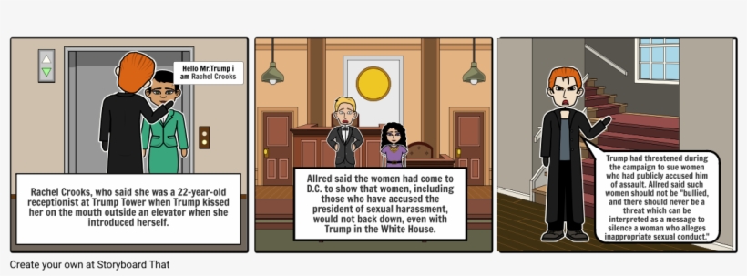 Part 2 Donald Trump - Cartoon, transparent png download