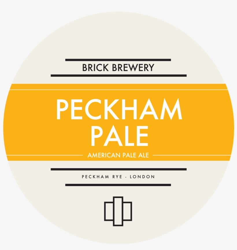 Brick Brewery's Peckham Pale Beer Logo - Asp Trapani, transparent png download