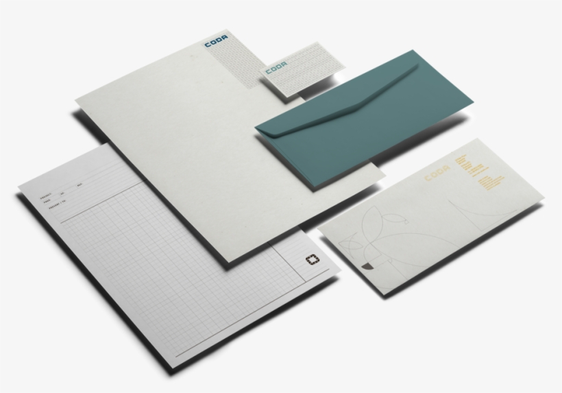 Coda Stationery Suite Crop Transparent - Document, transparent png download
