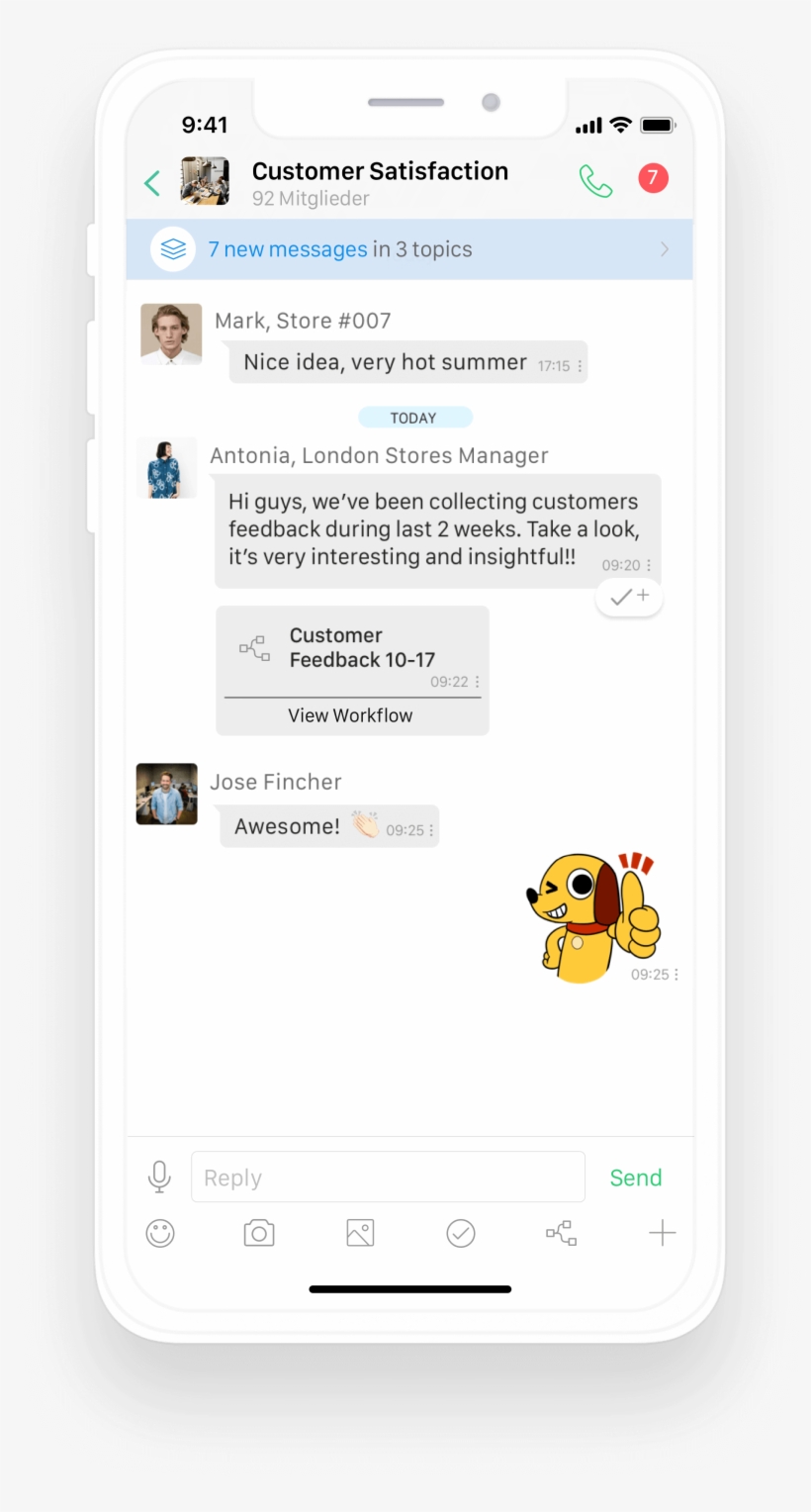 Create Dedicated Chats For Your Entire Team/company - Mobile Phone, transparent png download