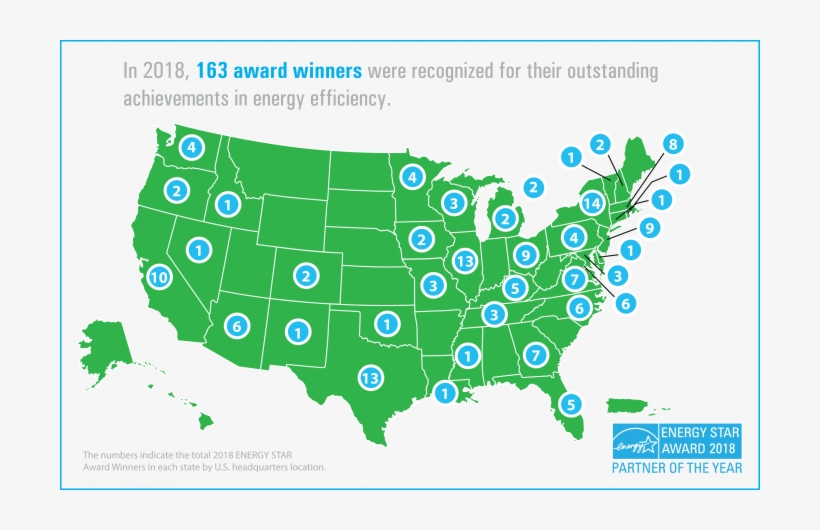 2018 Energy Star Congratulations - Gas Tax By State 2018, transparent png download