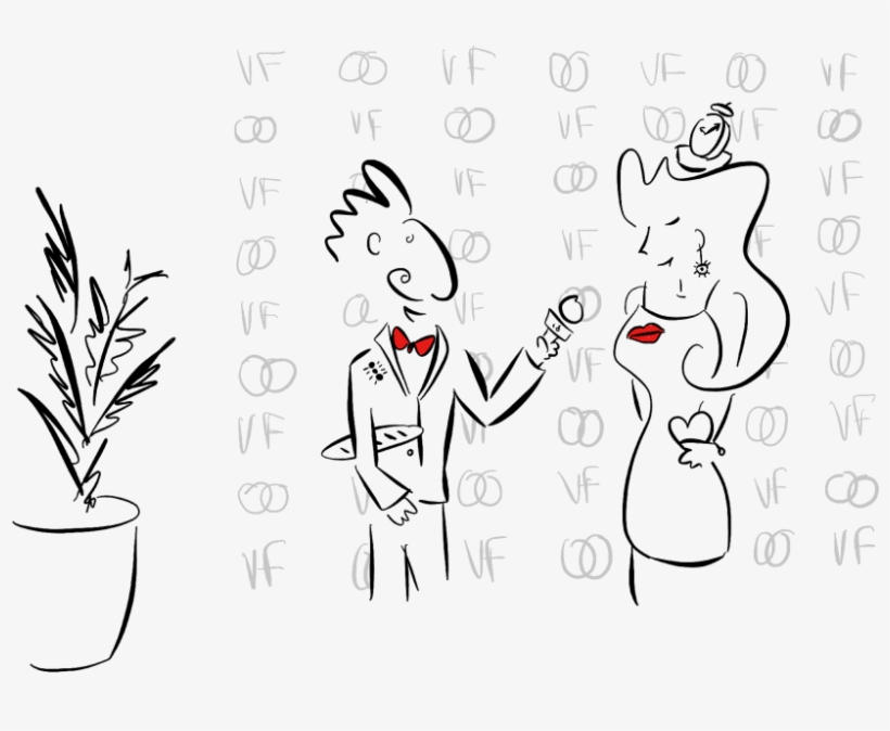 Vanity Fair Surrealist Soirée - Cartoon, transparent png download