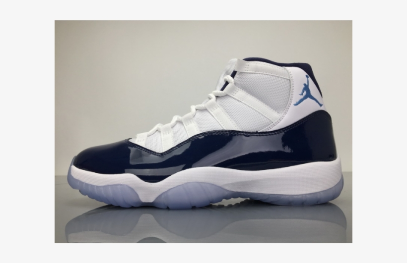 378037-123 Air Jordan 11 "midnight Navy" - Nike Air Jordan Xi, transparent png download