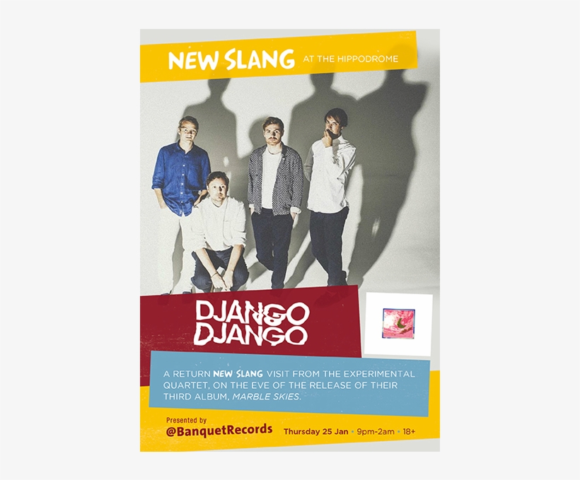 Dd250117 - Django Django 2018, transparent png download