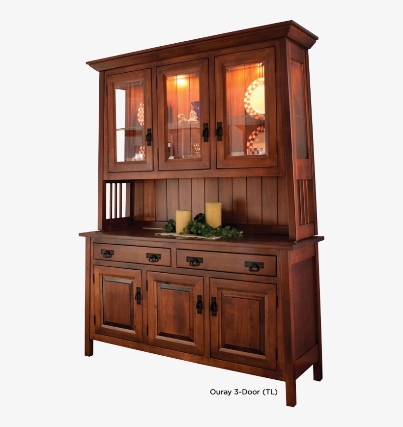 Greenes Amish Furniture Custom Crafted Finished Fine - China Hutch Buffet, transparent png download