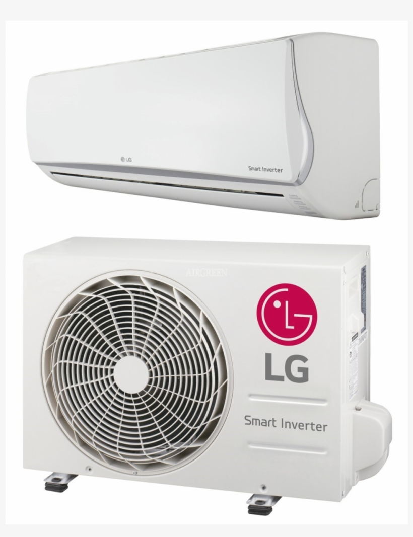 Lg Gloss White Ductless Heat Pump - Venkovni Jednotka Klimatizace Lg, transparent png download