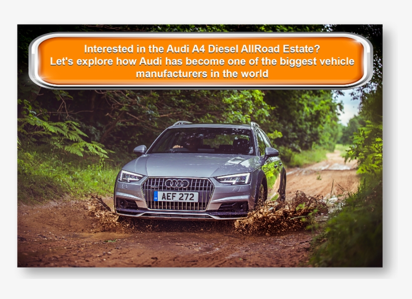Interested In The Audi A4 Diesel Allroad Estate Let's - Quattro Dirty Muddy Car, transparent png download