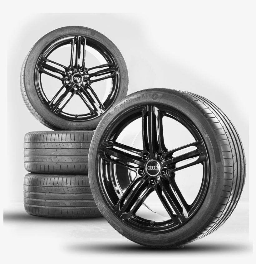 Audi Audi 19 Zoll Alufelgen A4 S4 B8 Segment S Line - Golf Brescia Wheel Black, transparent png download