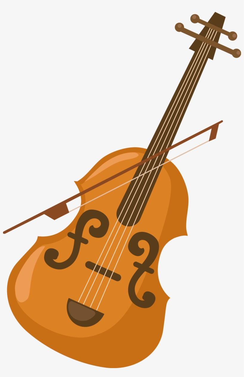 Vector Alphabet Photography Illustration Instrument - Violin Illustration Png, transparent png download